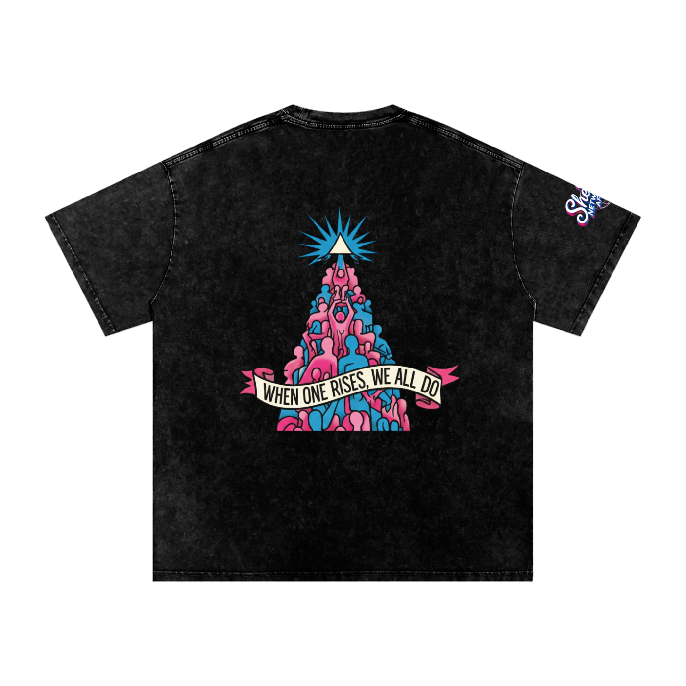 Riser Statement Tee – “When One Rises, We All Do”