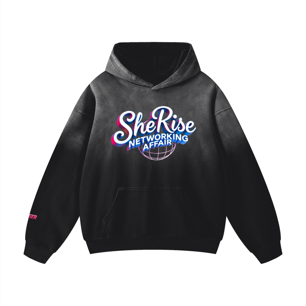 SheRise Heavyweight Oversized Hoodie