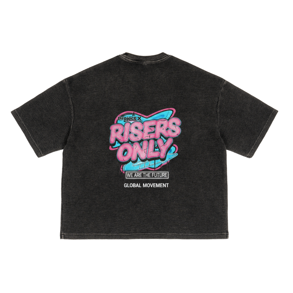 Riser X Waffle Boxy Tee