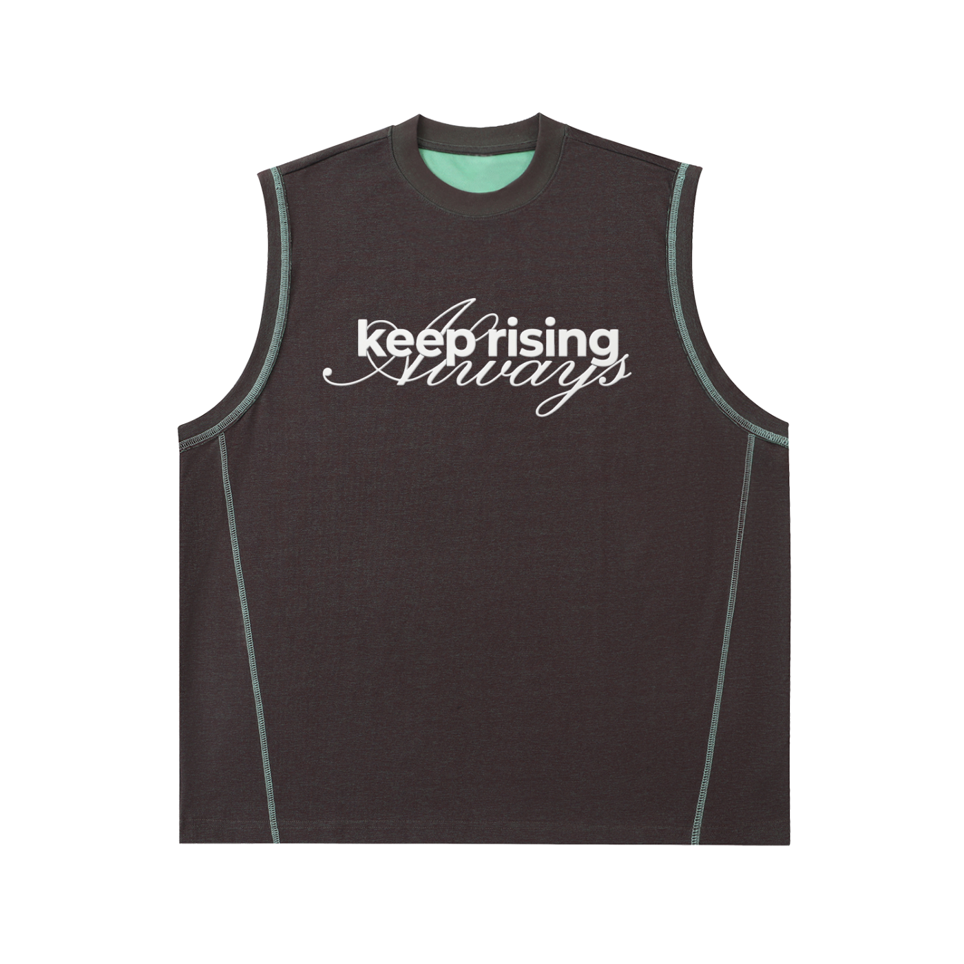 Contrast Panel Cooling Performance Tank Top