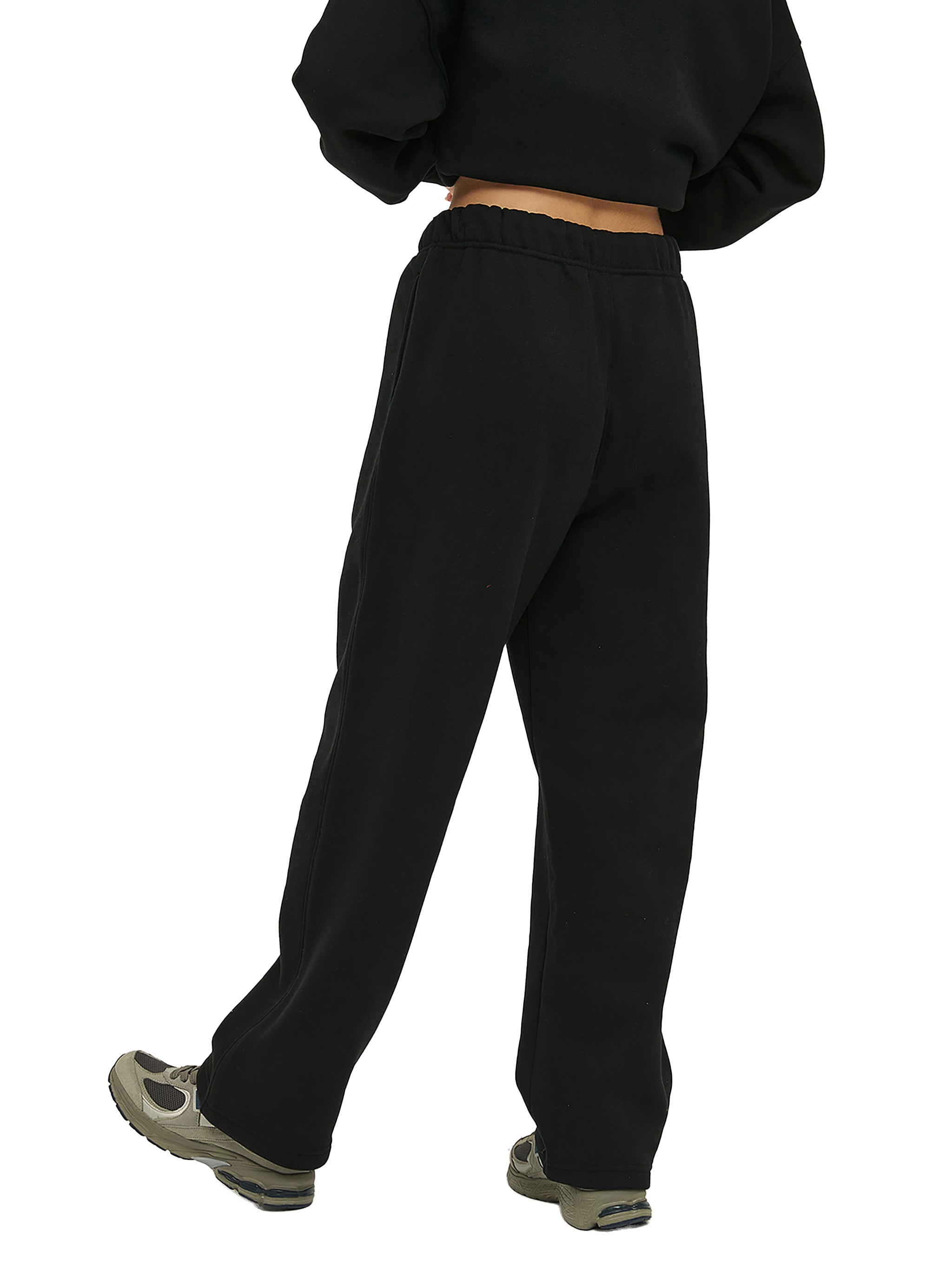 Riser Unisex Fleece Straight Leg Pants